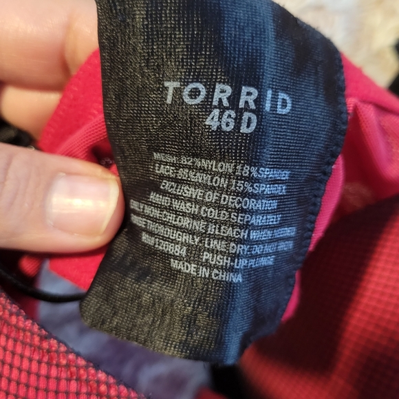 NWOT Sexy Torrid Bra with Cage Detailing - Picture 5 of 5